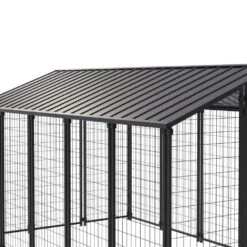 10.6 Ft X 6.2 Ft Large Metal Chicken Coop With Run For 15 Chickens, Galvanized Metal Roof Poultry Fencing Chicken House -Dewalt Tools Shop veikous chicken coops ps0501 02 1 fa 1000