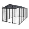 12 Ft. X 8 Ft. Large Metal Chicken Coop With Run For 15-Chickens, Galvanized Metal Roof Poultry Fencing Chicken 1 12 Ft. X 8 Ft. Large Metal Chicken Coop With Run For 15-Chickens, Galvanized Metal Roof Poultry Fencing Chicken -Dewalt Tools Shop veikous chicken coops ps0501 t c 64 1000