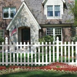 Aluminum Rail Bracket For Vinyl Fencing (2-Pack) -Dewalt Tools Shop veranda fence hardware 73012344 e1 1000