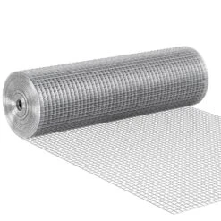 Hardware Cloth 1/2 In. X 2 Ft. X 50 Ft. 19-Gauge Hardware Cloth Galvanized Wire Mesh Roll Chicken Wire Fencing Wire Mesh
