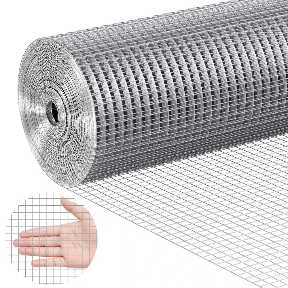 Hardware Cloth 1/2 In. X 4 Ft. X100 Ft. 19 Gauge Hardware Cloth Galvanized Wire Mesh Roll Chicken Wire Fencing Wire Mesh 3 Hardware Cloth 1/2 In. X 4 Ft. X100 Ft. 19 Gauge Hardware Cloth Galvanized Wire Mesh Roll Chicken Wire Fencing Wire Mesh