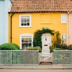 40 In. H X 80 In. W White Vinyl Windham Fence Panel Garden Fencing -Dewalt Tools Shop white 8 dovelina garden fencing hd 2024112803 4f 1000