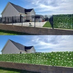 25 In. Plastic Garden Fencing -Dewalt Tools Shop white flower justincity garden fencing 1 28dph005157 4f 1000