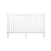 40 In. H X 80 In. W White Vinyl Fencing -Dewalt Tools Shop white spassway garden fencing ahd 202502054 64 1000