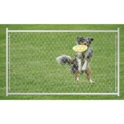 24 In. 72 In. Wide Metal Fit-Right Adjustable Chain Link Gate Kit For Outdoor Decking And Fencing -Dewalt Tools Shop white spassway garden fencing fxhd0602 503a52 4f 1000