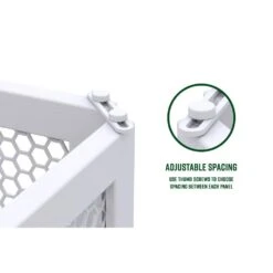 Classic 48.13 In. L X 48.13 In. W X 11 In. H White Vinyl Garden Bed With Fencing -Dewalt Tools Shop white vita elevated garden beds vt17128 76 1000