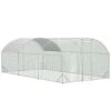 9.84 Ft. X 19.68 Ft. X 6.56 Ft. Galvanized Wire Chicken Coop W/ Waterproof Cover, Dome Shaped Walk-in Poultry Fencing 2 9.84 Ft. X 19.68 Ft. X 6.56 Ft. Galvanized Wire Chicken Coop W/ Waterproof Cover, Dome Shaped Walk-in Poultry Fencing -Dewalt Tools Shop wrightmaster chicken coops zeyp171905 64 1000