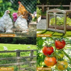 Reinforced PVC Coated 24 In. X 100 Ft. Mesh For Garden Fencing And Pet Enclosures -Dewalt Tools Shop wrightmaster farm fencing gates ykjkenwire006 40 1000