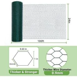 Reinforced PVC Coated 24 In. X 100 Ft. Mesh For Garden Fencing And Pet Enclosures -Dewalt Tools Shop wrightmaster farm fencing gates ykjkenwire006 a0 1000