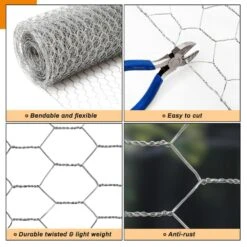 12 In. X 100 Ft. Reinforced Anti-Rust Galvanized Wire Mesh For Garden Fencing And Pet Enclosures Precision Welding -Dewalt Tools Shop wrightmaster farm fencing gates zey100 40 1000