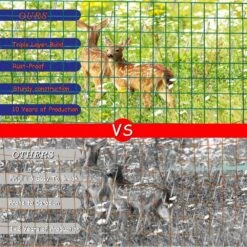 24 In. X 50 Ft. 14-Gauge Reinforced PVC Coated Wire Mesh For Garden Fencing And Pet Enclosures, Precision Welding 12 24 In. X 50 Ft. 14-Gauge Reinforced PVC Coated Wire Mesh For Garden Fencing And Pet Enclosures, Precision Welding -Dewalt Tools Shop wrightmaster farm fencing gates zey424x50 green a0 1000