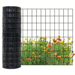 72 In. X 50 Ft. 12.5-Gauge Reinforced PVC Coated Wire Mesh For Garden Fencing And Pet Enclosures, Precision Welding 12 72 In. X 50 Ft. 12.5-Gauge Reinforced PVC Coated Wire Mesh For Garden Fencing And Pet Enclosures, Precision Welding -Dewalt Tools Shop wrightmaster farm fencing gates zey50 black 1d 1000