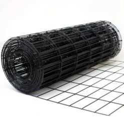 72 In. X 50 Ft. 12.5-Gauge Reinforced PVC Coated Wire Mesh For Garden Fencing And Pet Enclosures, Precision Welding