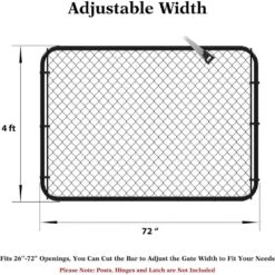 48 In. X 6 Ft. Reinforced PVC Coated Wire Mesh For Garden Fencing And Pet Enclosures, Precision Welding -Dewalt Tools Shop wrightmaster farm fencing gates zeyardengatekit 1d 1000