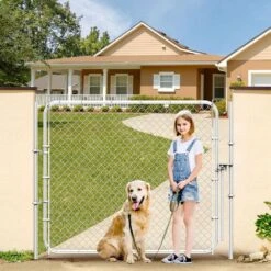 60 In. X 6 Ft. Reinforced PVC Coated White Wire Mesh For Garden Fencing And Pet Enclosures, Precision Welding -Dewalt Tools Shop wrightmaster farm fencing gates zeyengatekitt 40 1000