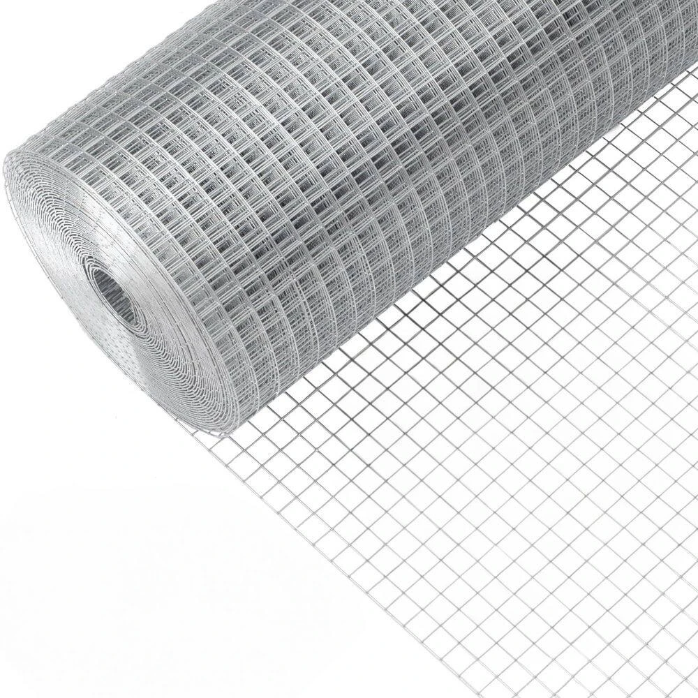 24 In. X 50 Ft. 19-Gauge Reinforced Hot-Dip Galvanized Wire Mesh For Garden Fencing And Pet Enclosures Precision Welding 3 24 In. X 50 Ft. 19-Gauge Reinforced Hot-Dip Galvanized Wire Mesh For Garden Fencing And Pet Enclosures Precision Welding