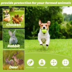 48 In. X 50 Ft. 16-Gauge Black Reinforced PVC Coated Wire Mesh For Garden Fencing And Pet Enclosures, Precision Welding -Dewalt Tools Shop wrightmaster farm fencing gates zszsw48888 1d 1000