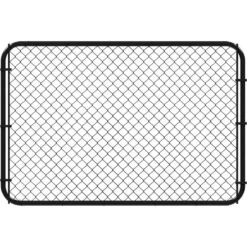 Reinforced PVC Coated 60 In. X 6 Ft. Black Mesh For Garden Fencing And Pet Enclosures, Precision Welding