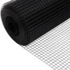 36 In. X 50 Ft. Reinforced PVC Coated Black Wire Mesh For Garden Fencing And Pet Enclosures, Precision Welding