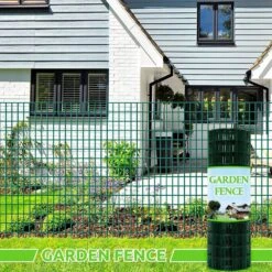 72 In. X 50 Ft. 16-Gauge Reinforced PVC Coated Wire Mesh For Garden Fencing And Pet Enclosures Precision Welding -Dewalt Tools Shop wrightmaster wire mesh zey72 green 1d 1000