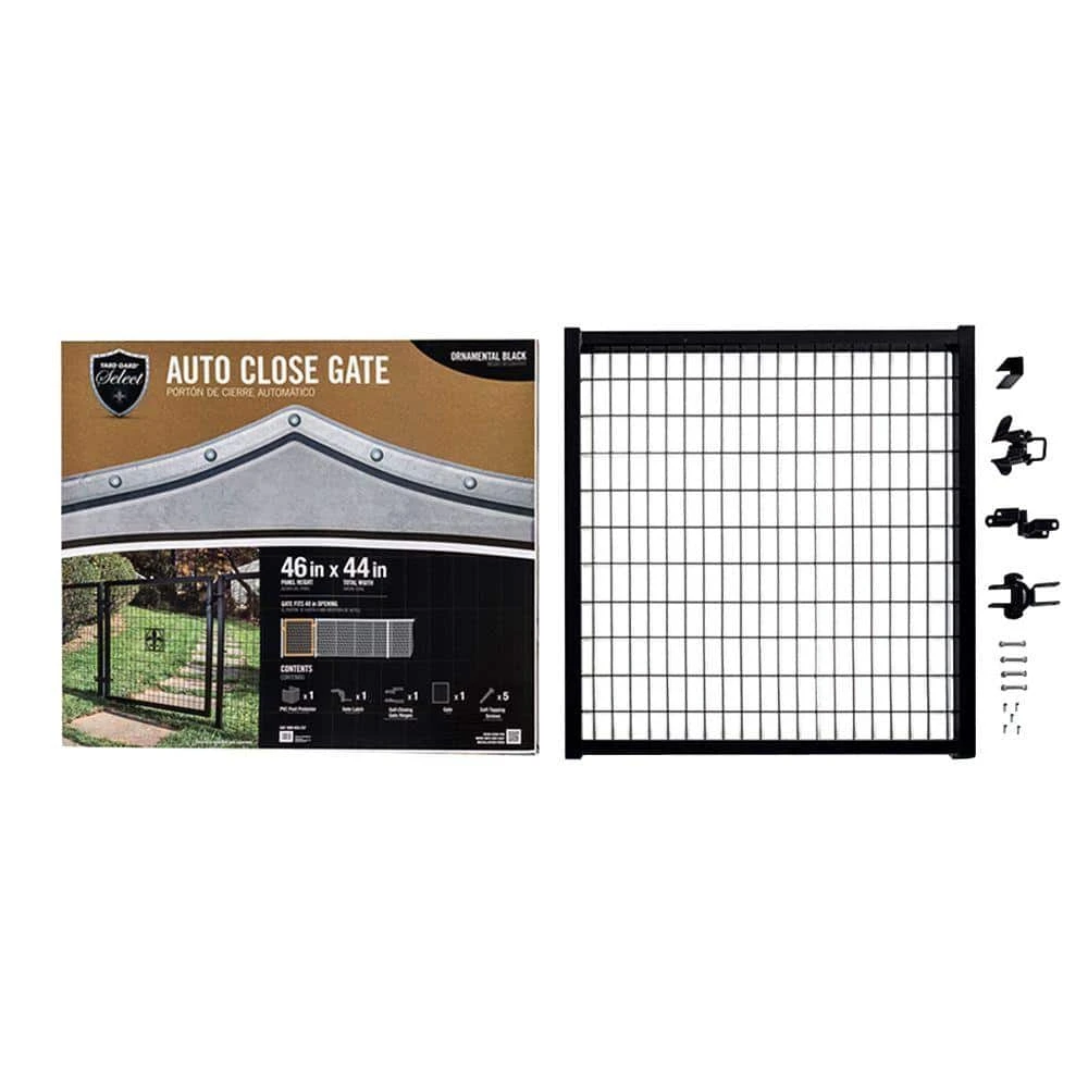 Yard Gard Select - Auto Close Gate Kit - 4ft. X 4ft. With Latch And Hinges - Does Not Include Posts Or Fencing 3 Yard Gard Select - Auto Close Gate Kit - 4ft. X 4ft. With Latch And Hinges - Does Not Include Posts Or Fencing